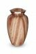 Aluminium cremation ashes urn 'Elegance' wood look