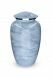 Aluminium urn for cremation ashes 'Elegance' marble look
