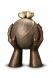 Ceramic urn 'Love'