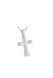 Stainless steel ashes pendant 'Cross'
