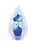 Crystal glass keepsake ashes urn 'Orion'