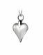 Cremation ashes pendant silver heart
