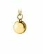 14k yellow gold ash pendant 'Round / Ball'
