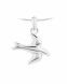 Ash pendant 925 silver 'Peace dove'
