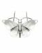 Ash jewel Silver 'Butterfly'