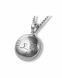 Pet cremation ashes pendant Silver (925) 'Satisfied cat'