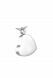 Stainless steel ash pendant 'Heart'