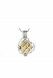 Stainless steel ashes pendant