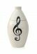 Hand painted urn 'Clef'