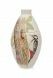 Hand painted funeral urn 'Woodpecker'