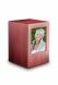 Mahogany coloured photo frame urn box MDF