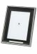 Photo frame with small tube for cremation ashes