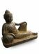 Laying or Reclining Buddha urn bronze