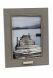 Photo frame with small tube for cremation ashes