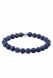 Lapis lazuli ashes-bracelet with silver ash element for woman