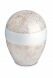 Porcelain urn for ashes 'Planet' - Pure Gold Stardust