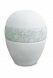 Porcelain urn for ashes 'Planet' - Ice and water
