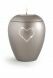 Pet urn with Swarovski heart and candle holder in several colours and sizes