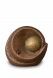 Pet cremation ashes urn 'Tennis ball with pawprint'