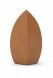 Corten steel adult cremation urn 'Teardrop'