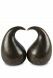 Bronze companion urn for ashes 'Love and Affection'