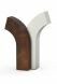 Stainless steel / Bronze Tree urn for Ashes (without socle)