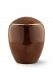 High-gloss Alder wood cremation urn