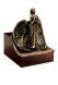 Angel funeral urn 'Enlightenment' copper