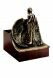 Angel funeral urn 'Enlightenment' bronze