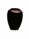 Fiberglass urn 'Lysis' green