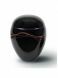 Fiberglass cremation ash urn 'Ordine' with purple strap