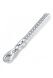 Gourmet silver necklace for memorial jewellery - 50 cm
