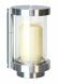Stainless steel grave lantern in 3 dimensions