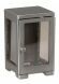 Grave lantern made from aluminium