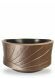 Bronze grave bowl or memorial flower pot in several colours