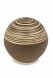 Spherical cremation ashes keepsake urn 'Brown'