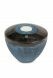 Handmade keepsake urn 'Tolos' with candle holder