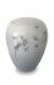 Handmade ceramic cremation urn 'Fluffy dandelion flower'