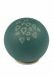 Spherical cremation ashes urn 'Hearts' Petrol Slib