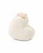 Mini cremation urn for ashes 'Forever in our hearts' with pink heart-shaped lid