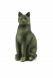 Sable coloured cat urn