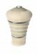 Urn 'Pure' with candle holder