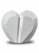 Ceramic cremation ashes urn 'Broken heart'