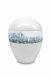 Porcelain keepsake urn 'Daisies'