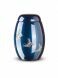 Dark blue fiberglass funeral urn 'Butterflies'