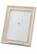 Wooden photo frame with small tube for cremation ashes