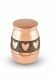 Micro keepsake ashes urn 'Hearts'