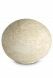 Keepsake urn of porcelain 'Sfera' - Sahara sand relief