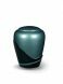 Fibreglass cremation ash keepsake urn 'Glossy' blue-green