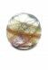 Crystal glass cremation ashes mini urn 'Terra'
